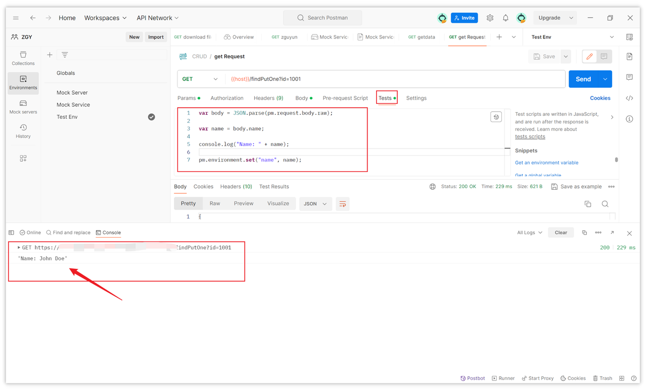 How To Extract Parameters From The Request Body In Postman Tests?